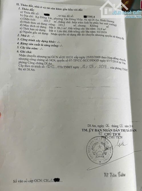 Nhà gần sân vận động Đông Hoà, sổ riêng, hẻm xa ba gác, 1465 Dĩ An - 6