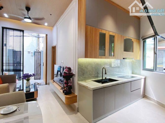 NHÀ MỚI 3 TẦNG 2 MẶT KIỆT OTO TRẦN CAO VÂN FULNT - 7