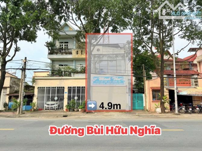 Bán nhà mặt tiền 1 trệt 1 lầu Bùi Hũu Nghĩa - 7