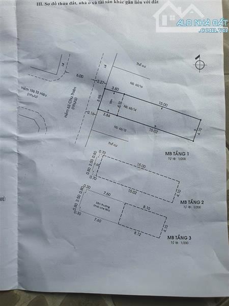 BÁN NHÀ MẶT TIỀN LÊ THẬN – TÂN PHÚ – 80M² (4x20) – 3 TẦNG – GẦN CV ĐẦM SEN -CHỈ 10.6 TỶ TL - 8