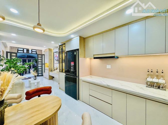 Bán nhà hẻm 3m đường Phan Huy Ích, P.12, 3,2 x 13, 4 tầng giá 4.62 tỷ tl - 9
