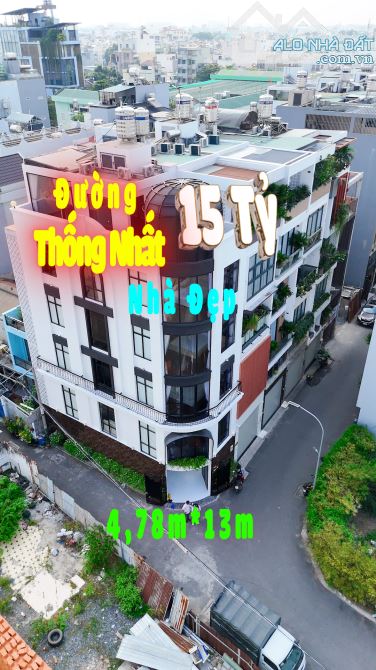Cực phẩm 2 MT Thống Nhất - 6tầng thang máy xịn - gara xe nói chung siêu vip - giá 14.5 tỷ - 1