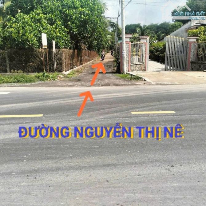 Bán đất đường oto cách Nguyễn Thị Nê 100m 24x54 tổng 1275m2 có 240m2 thổ cư dân cư đôngđuc