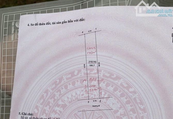Bán đất mặt đường 541 bát khối, đường to kinh doanh vỉa hè