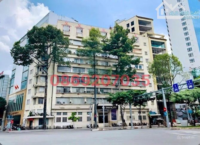 Cho thuê VP 87 Hàm Nghi Quận 1 DT 723m2 Giá thuê 380 triệu