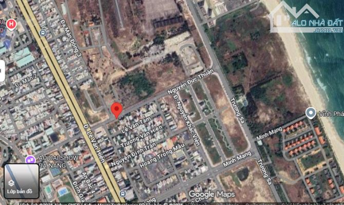 Bán cặp đất đường NGUYỄN ĐỨC THUẬN (trục 15m thông biển) DT 180m2 giá 22ty có bớt