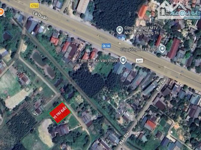 BÁN ĐẤT KIỆT ĐƯỜNG QUỐC LỘ 1A- TRIỆU GIANG