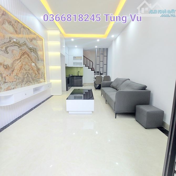 NHÀ ĐẸP Ở NGAY KIM GIANG - KHƯƠNG ĐÌNH 36M 5 TẦNG TRƯỚC NHÀ THOÁNG SÁNG