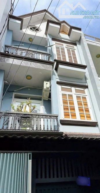 HXH 8M !!!! DT ( 4*13,5M ) VUÔNG VỨC - 2 LẦU, SÂN THƯỢNG - Phan Huy Ích P.12 - 6,95 Tỷ TL
