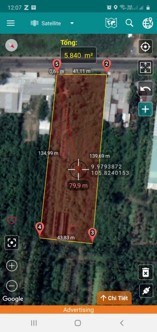 Cần bán 2450m2 đất mặt tiền đường Võ Nguyên Giáp