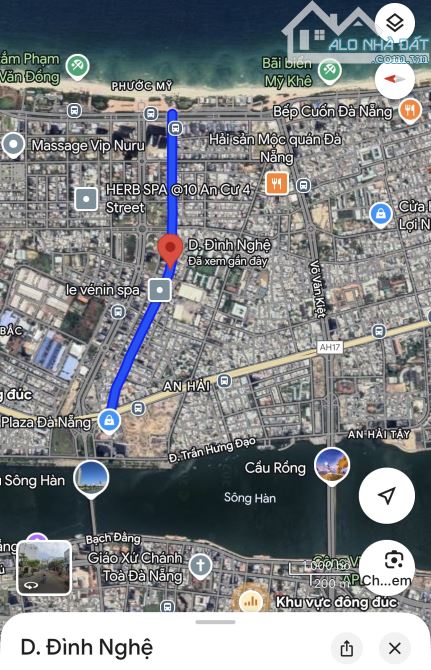 🔥BÁN LÔ ĐẤT MẶT TIỀN DƯƠNG ĐÌNH NGHỆ – KẸP KIỆT SƠN TRÀ ĐÀ NẴNG - 114M2 - CHỈ 24.5 TỶ