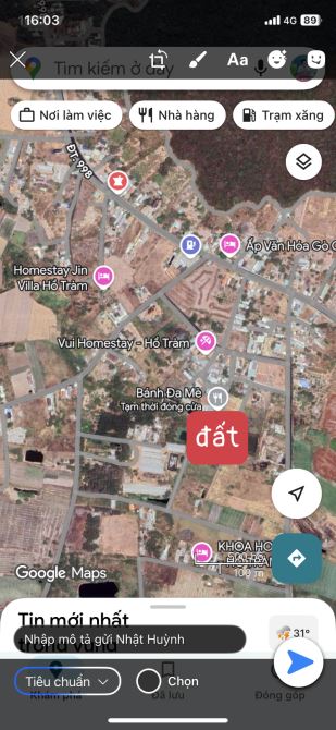 CẦN BÁN LÔ ĐẤT RẺ ĐEP CÁCH PHỐ ĐI BỘ BÃI BIỂN HỒ TRÀM CHỈ 2km