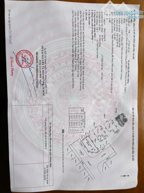 Bán nhà căn góc 2 MT đường, KDC Phú Nhuận Sông Giồng, P. An Phú, Quận 2. Giá 26,5 tỷ