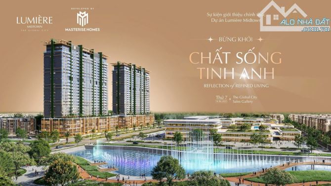 Tổng hợp giỏ hàng căn đẹp giá tốt Lumière Midtown Q.2, ck 19,5%, TT 20%