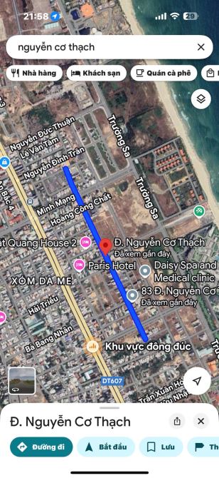 Bán 125m đất mặt tiền đường Nguyễn Cơ Thạch Khu Biển Sơn Thuỷ Đà Nẵng giá chỉ 8,5 tỷ Tl