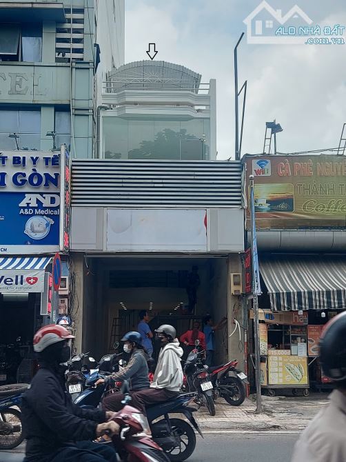 Mặt tiền Thành Thái, P.14, Q.10, 4m*20m, trệt 2 lầu suốt, 80tr/th