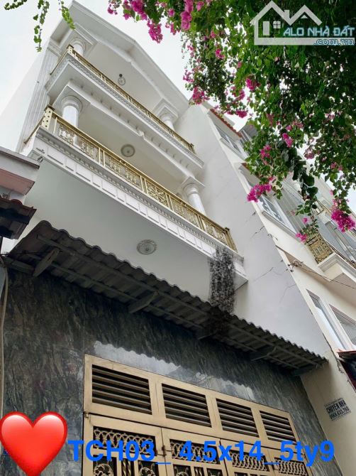 Bán nhà Hẻm XE HƠI thông NGUYỄN THỊ BÚP Q12_ Ngang 4,5m_ 5Tầng MỚI ĐẸP _ 5ty900