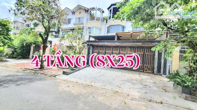 BÁN BIỆT THỰ VIP 2 MẶT TIỀN KHU NAM LONG TRẦN TRỌNG CUNG (8X25), 36 TỶ