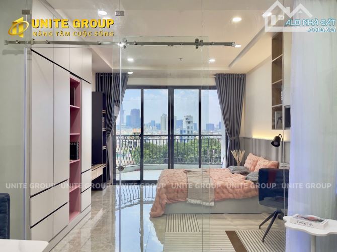 Cho thuê căn hộ 1PN ban công full nội thất siêu xinh ngay trung tâm Quận 7
