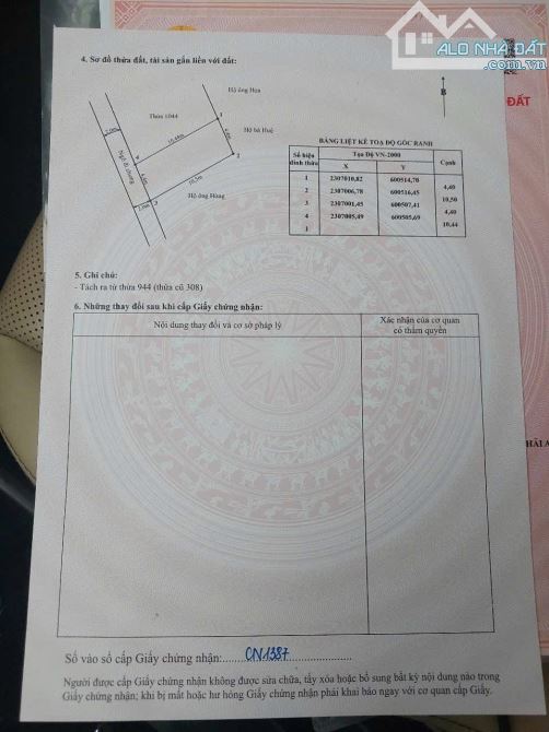 Bán nhà   Bùi Thị Từ Nhiên , Đông Hải , Hải An . 2,85 tỷ , 3 tầng , 45m. - 11