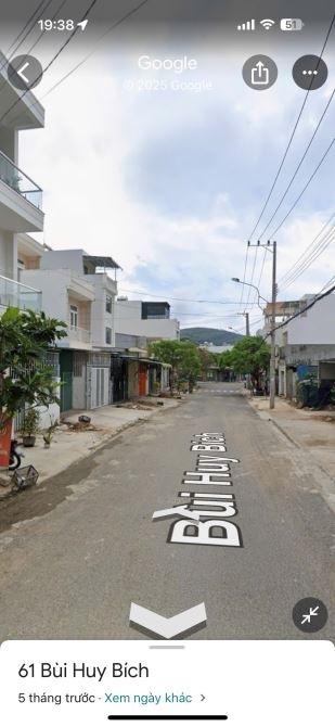 Nhà 1 trệt 1 lầu Bùi Huy Bích Vĩnh Hòa Nha Trang dt 80m2 đường 13m cách biển 700m - 1