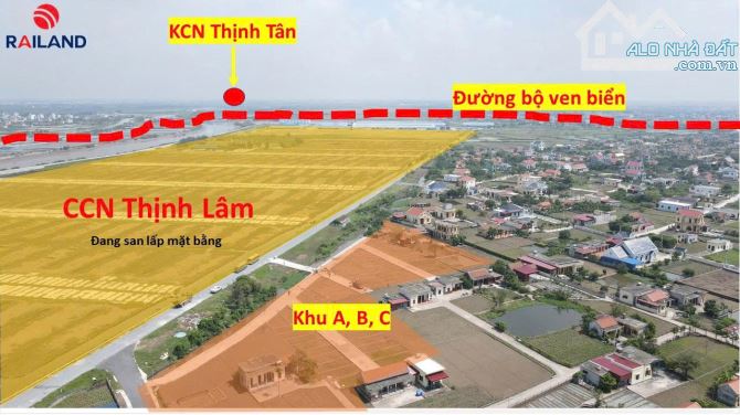 Bán lô đất B5 khu 38 lô ABC thị trấn Quất Lâm, lô góc, ô tô tránh, kinh doanh hơn 1,2 tỷ - 1