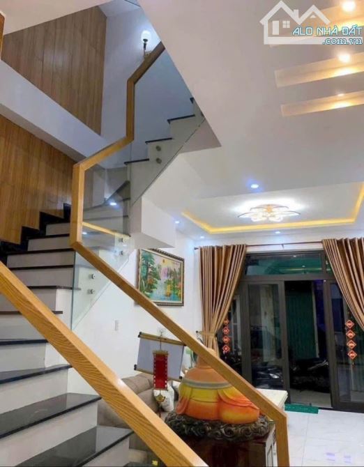 # Nhà 2 Mặt kiệt Ông Ích Khiêm gần Nguyễn Văn Linh, 43m2, 4 tầng, 3.x tỷ - 1