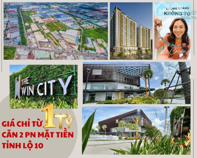 Căn Hộ Mặt Tiền Tỉnh Lộ 10, sát TP Hồ Chí Minh, Gía Chỉ Từ 1 TỶ Đầu Tư , An Cư - 1