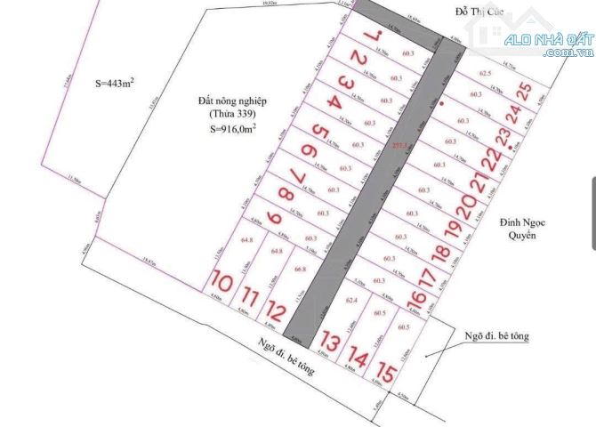 CỰC RẺ LÔ ĐẤT BẠCH MAI ĐƯỜNG Ô TÔ RA VÀO THOẢI MÁI GIÁ CHỈ 1,7x tỷ - 1