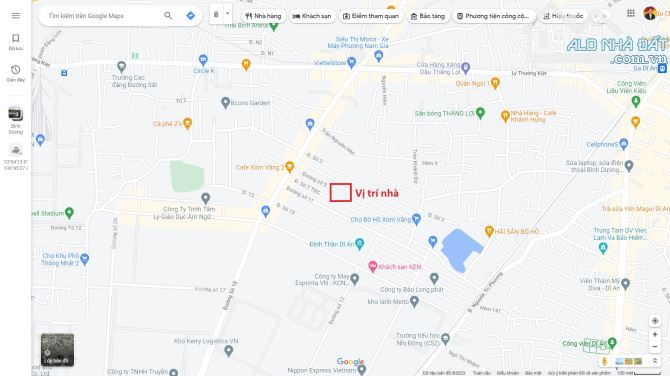 Bán đất 4x30m, đường số 5 KDC Sóng Thần 2 p. Dĩ An gần chợ Xóm Vắng - 1