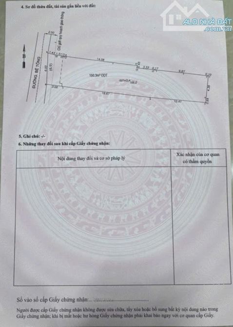 Bán nhà cấp 4 (6x27.6m), hẻm Nguyễn Thái Học p. Tân Đông Hiệp gần chợ Dĩ An 1 - 1