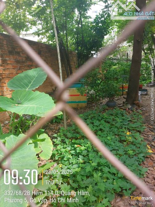 Lô đất 8mx26m hẻm 170 Dương Quảng Hàm, chỉ 82 triệu m2 - 1