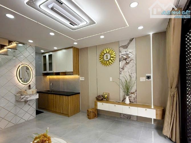 Nhà bán Quang Trung Gò Vấp siêu đẹp 2 lầu hẻm 4m, giá chỉ 3.55 tỷ. - 1