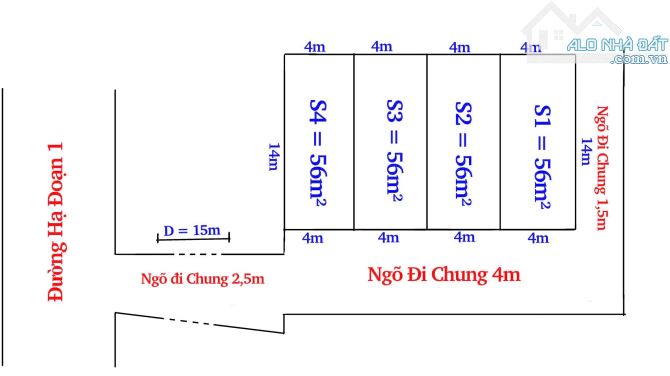 Chính chủ gửi bán nhà 3 tầng độc lập ngay gần mặt đường Hạ đoạn 1- Đông Hải 2- Hải An - 1