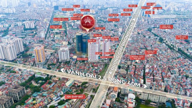 BÁN CĂN CC CAO CẤP LÔ GÓC 2PN VÀ 3 PN CỰC ĐẸP TẠI 360 GIẢI PHÓNG, GIÁ CHỈ TỪ 7 TỶ - 1