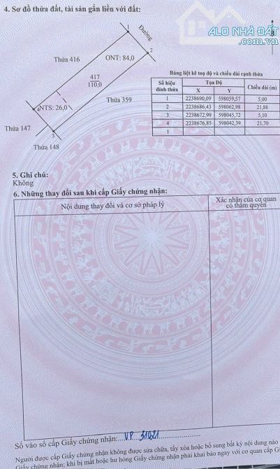 BÁN ĐẤT MẶT ĐƯỜNG DU LỊCH/ KHÊ HẠ NINH XUÂN ( DT 110M2-MT 5M ) - 2