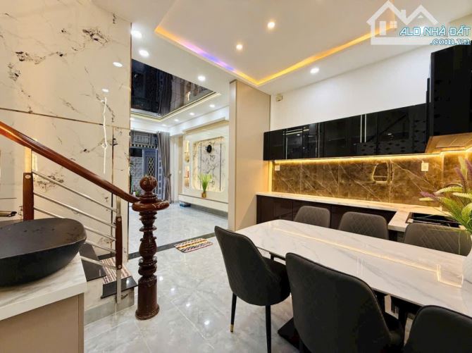 Bán nhà hẻm xe hơi 5m đường Phan Huy Ích, P.12, 6 x 10, 4 tầng giá 7.1 tỷ tl - 12