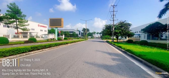 Bán lỗ gần 80m2 đất Quang Tiến-Sóc Sơn-MT 5m- Đường thông-oto tránh-kinh doanh-giá đầu tư - 2