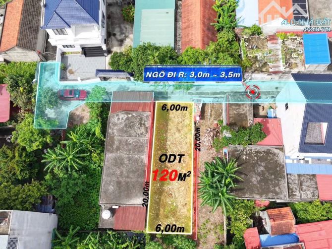 Bán lô đất 120m tại Thủy Đường, Thủy Nguyên, Hải Phòng giá chỉ từ 3 tỷ 6xx - 2