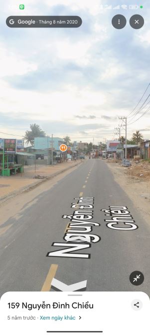 Bán lô 228m2 thổ cư mặt tiền nguyễn đình chiểu và mặt biển hàm tiến chỉ 6ty5m tiến - 2