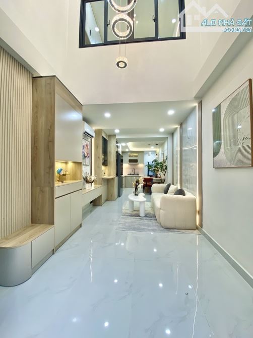 NHÀ ĐẸP MỚI XÂY 4 TẦNG BTCT – FULL NỘI THẤT - PHAN HUY ÍCH P12 GÒ VẤP- DTSD 144 m2 - 2