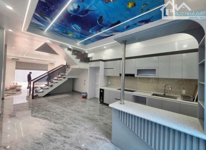 NNHÀ HIẾM! MỚI ĐẸP, ÔTÔ–LÔ GÓC-61m2–4 TẦNG–GIÁ CHỈ 4ty, Trang Quan, An Đồng, Hải Phòng - 2