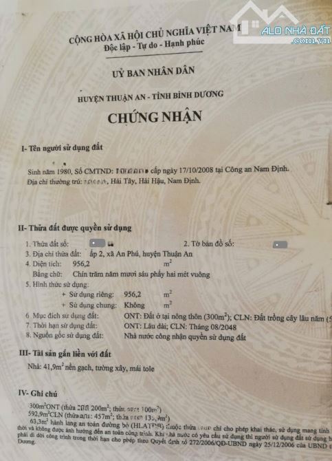 Bán kho xưởng 13x87m mặt tiền An Phú 6 P. An Phú gần vòng xoay An Phú - 2