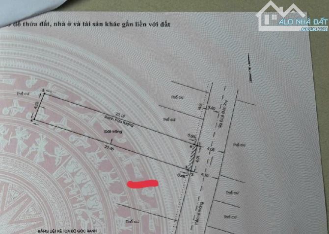 Đất vuông vức 4x23 hẻm ô tô lê văn thọ gò vấp chỉ nhỉnh 6 tỷ, khu cao tầng - 2