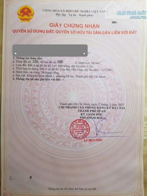 Bán nhà 1T1L 4.5x15m, hẻm Trần Hưng Đạo p. Dĩ An gần chợ Dĩ An 1 - 2