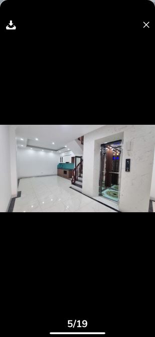 Nhà mới thang máy Võ chí Công gần Hoàng Quốc Việt 65m 6T 5,5M 12,8 tỷ ngõ 3 gác tránh xe - 2