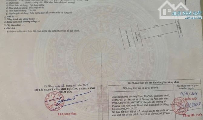 Rẻ nhất thị trường - Lô đất BIỂN LÊ NHƯ HỔ - Đường 7,5m, trục thông - Gần Bãi Tắm Tân Trà - 2