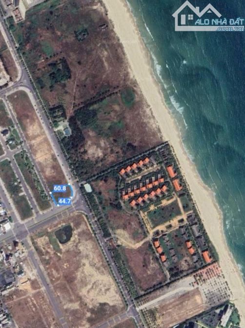 Chỉ 95 TRIỆU/m²: ĐẤT BIỂN 2 MẶT TIỀN đg TRƯỜNG SA với MINH MẠNG - ĐÀ NẴNG, 3690m² =62 x60, - 2