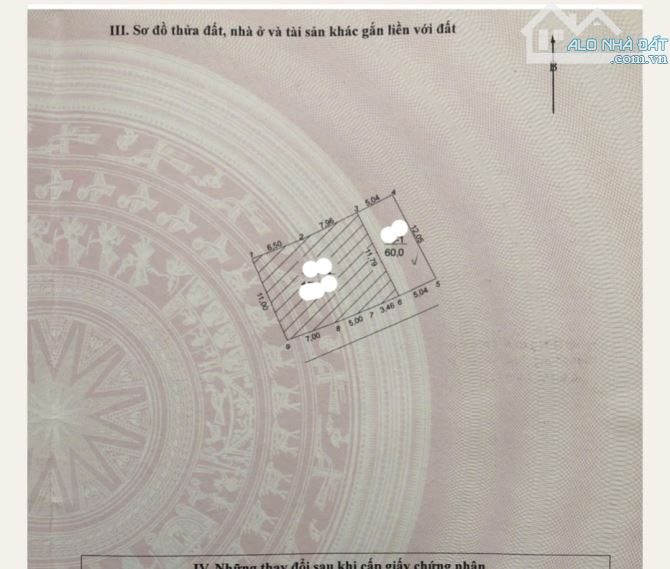Bán mảnh đất đẹp Vĩnh Ninh Vĩnh Quỳnh Thanh Trì Diện tích 60m2 vuông vắn sổ đỏ chính chủ - 2