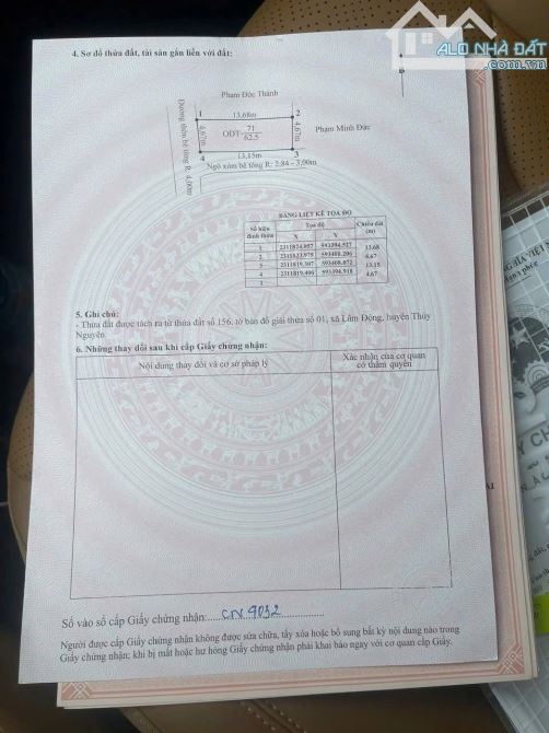 Lô góc 2 mặt ngõ Lâm Động cũ, đường rộng 4m - 2